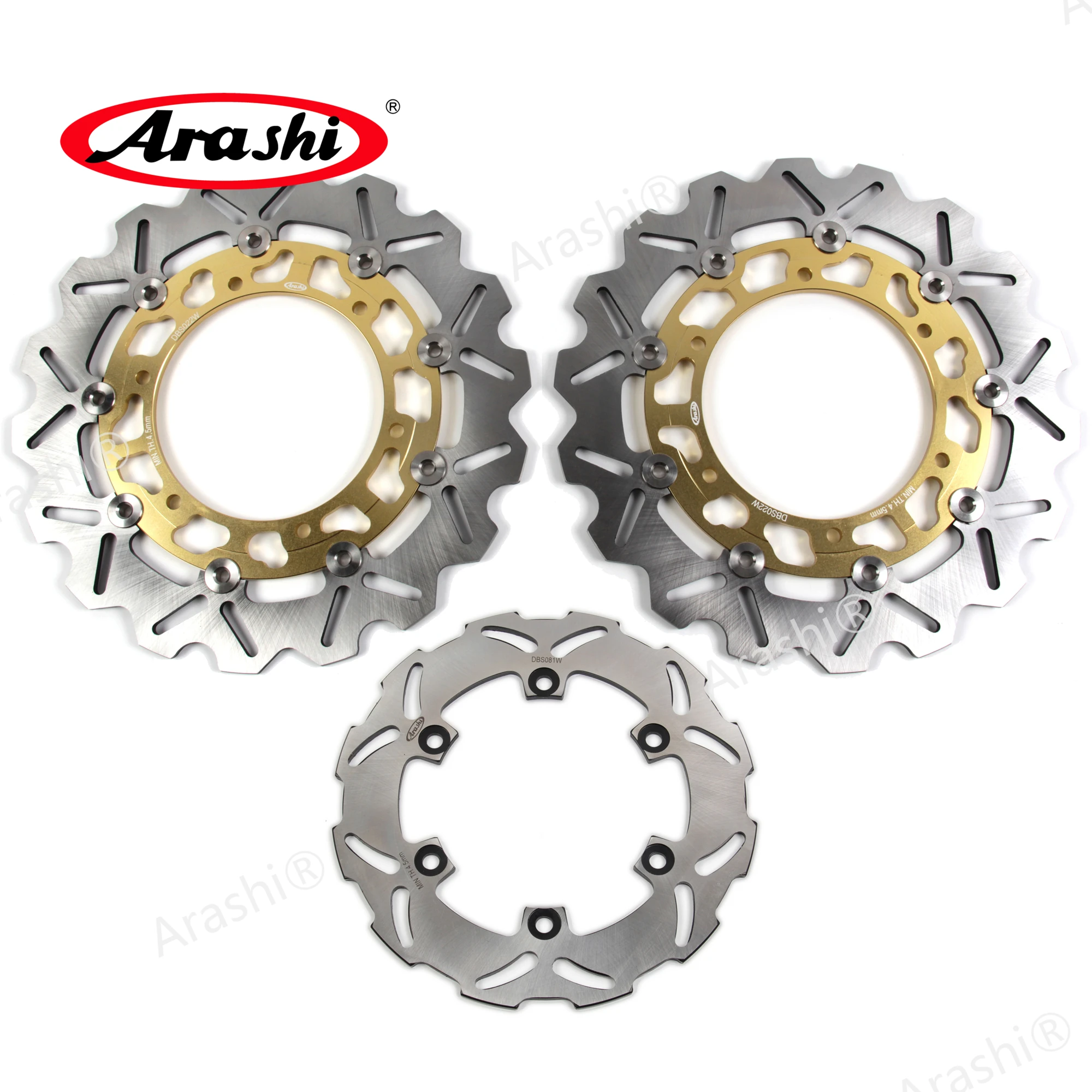 ARASHI для YAMAHA YZF R6 1999 2002 CNC Передние Задние тормозные роторы тормозной диск R 6 YZFR6 600R