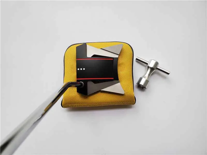 Новинка клюшка для гольфа VICKY G PHANTOM X12 PUTTER BLACK SKULL 33/34/35 дюйма стальной вал с крышкой