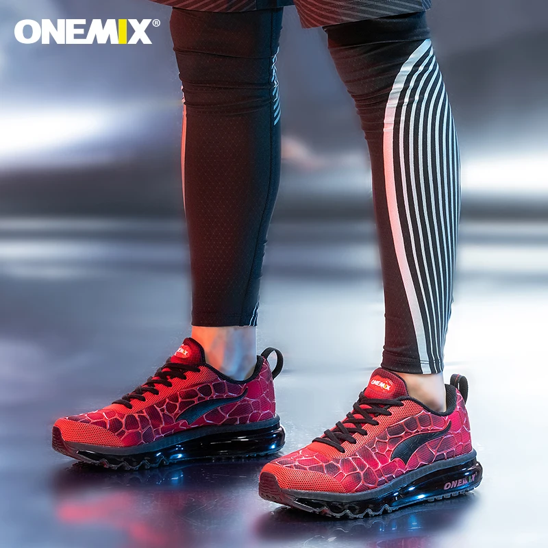 Мужские кроссовки с воздушной подушкой Onemix для бега спортивные прогулок