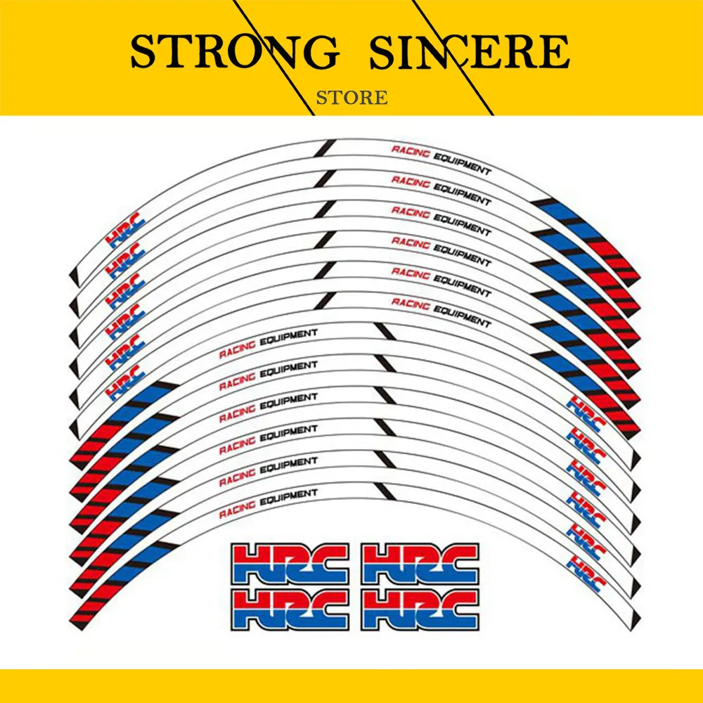 Запчасти для мотоциклов толстая кромка внешний обод наклейка полоса колесные