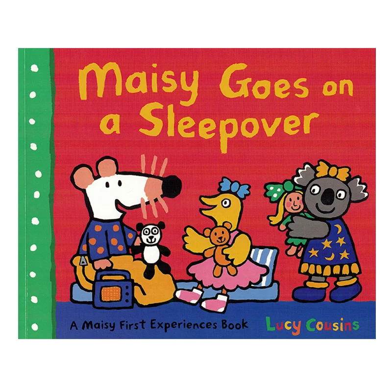 Maisy идет на спящий рассказ книга для детей английском языке классная чтения