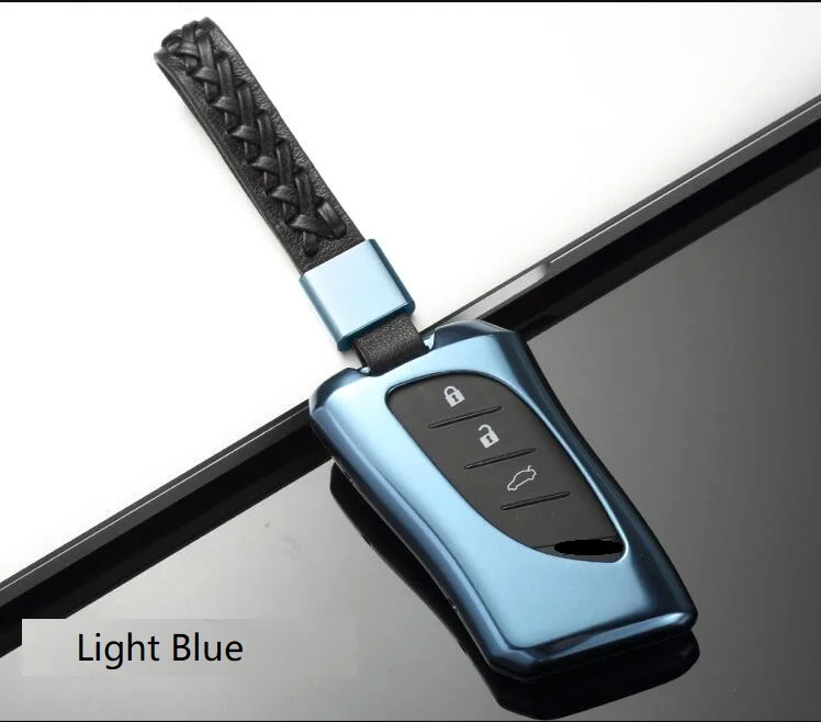 Высококачественный чехол для автомобильного ключа из алюминиевого сплава Lexus es200