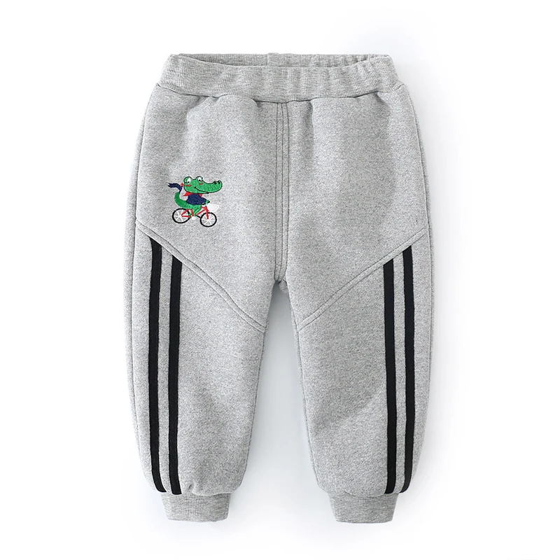 Бархатные штаны для мальчиков Детские спортивные Новинка зимы 2018 года Брюки