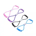 Эспандер для груди 8 слов, Эспандер для фитнеса, йоги, мышц, тренировок, оборудование для фитнеса, для спортивных упражнений