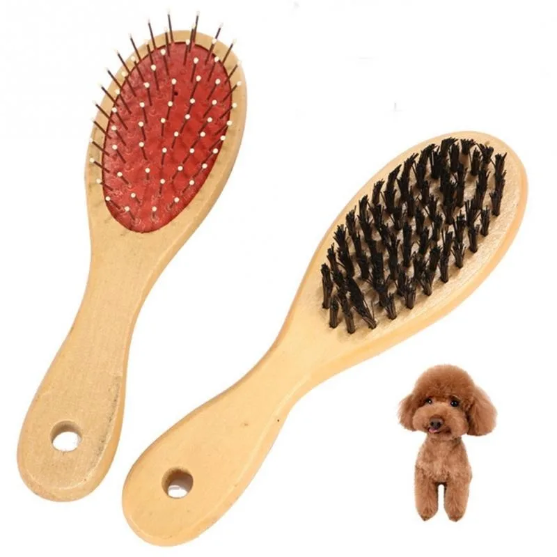 

Double Sided Pet Grooming Brush Groomer Cat Dog Hair Fur Comb Tidy