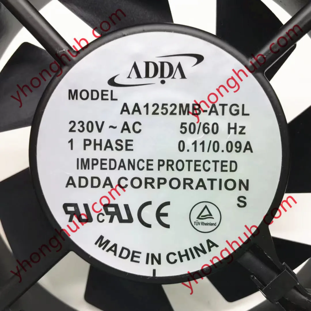 ADDA AA1252MB-ATGL AC 230V 0.11A 120X120X25mm Server Cooling Fan | Case Fans