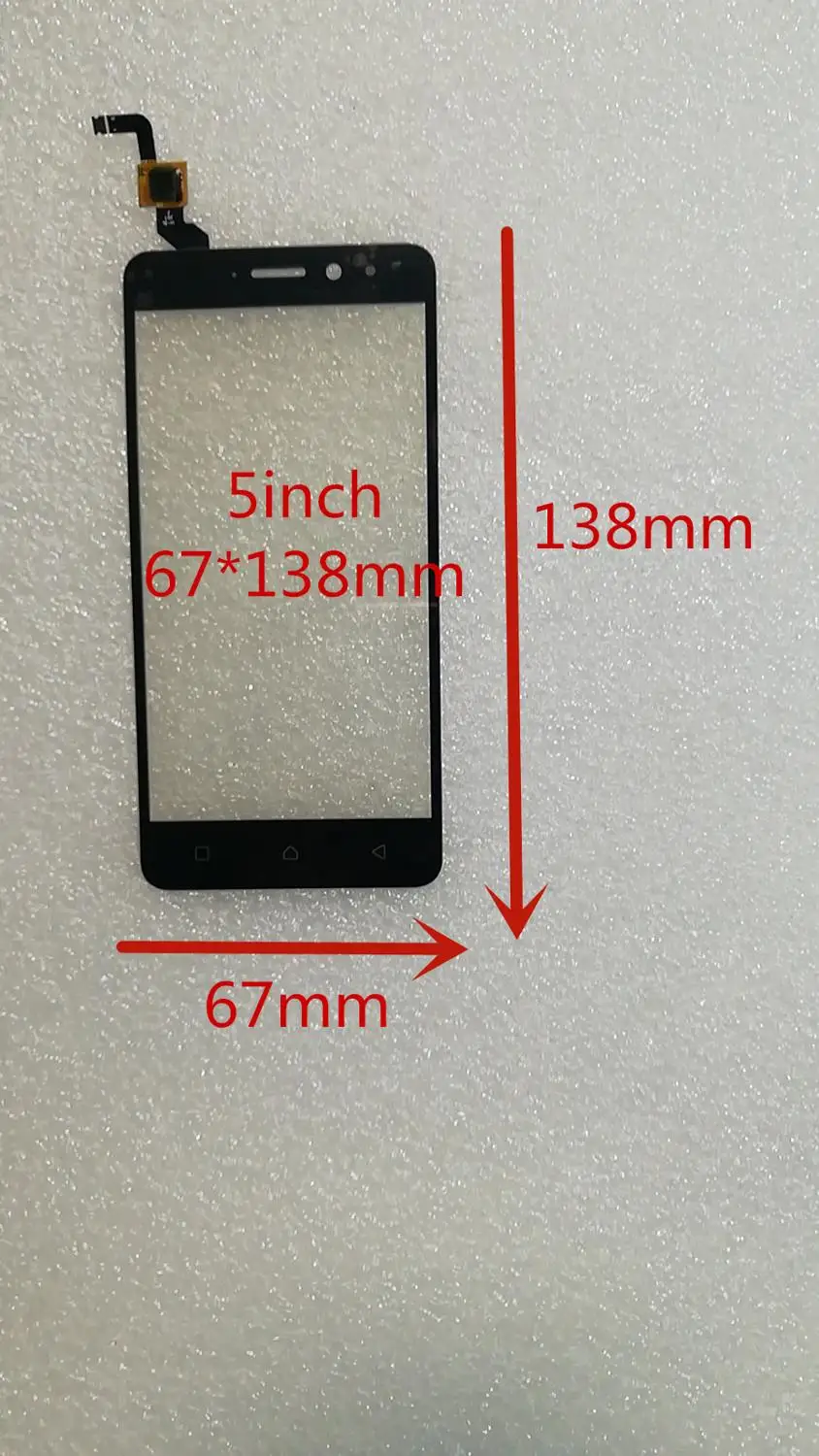 Сенсорный экран для Lenovo K5 Note K52 T38 K52t38 сенсорный дигитайзер замена стекла|Экраны