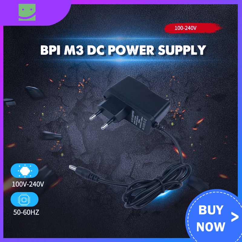 

High Quality 5V 2A Power Charger Adapter for Banana Pi M3 DC Power Supply For Orange Pi PC / Plus / One