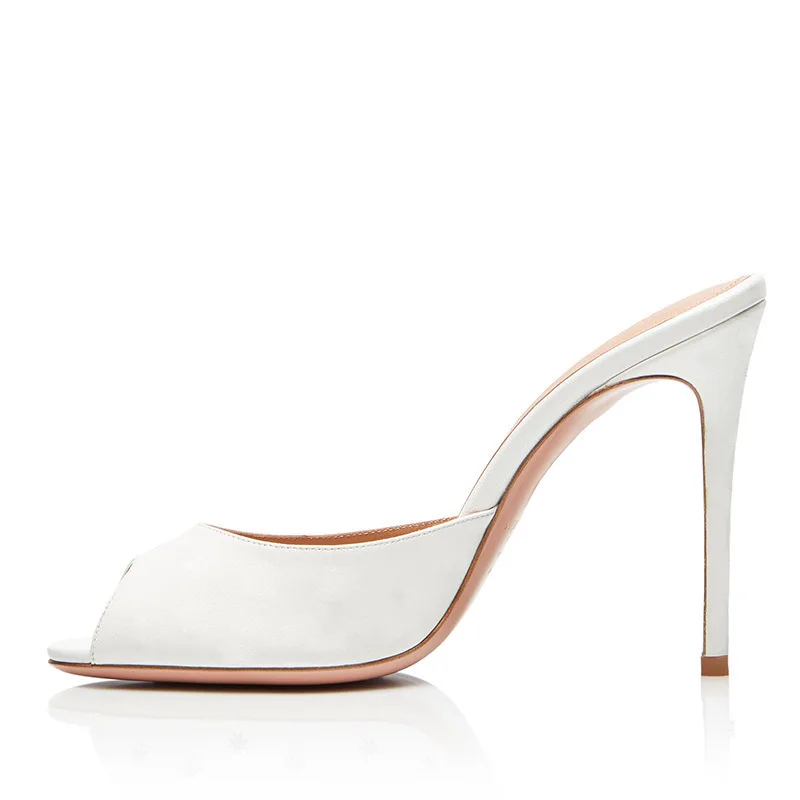 

Latest Fashion Sandals Fish Mouth Fine With Cool Slipper High-heeled Shoes