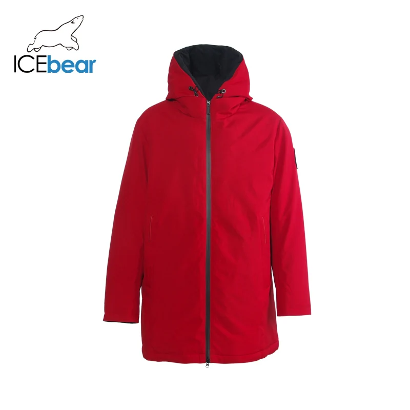ICEbear 2021 новый зимний мужской пуховик высокого качества мужское пальто стильное