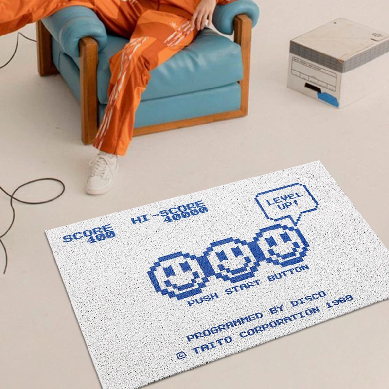 

Modern Design Home Door Mat Kitchen Bedroom Bath Living Room Carpet PVC Anti-slip Mat Custom Dust-proof Indoor Entrance Door Mat