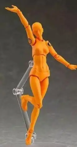 Аниме Archetype He She Ferrite Figma подвижные тела Feminino Kun Body Chan ПВХ фигурка модель игрушки Кукла коллекционная - Цвет: f