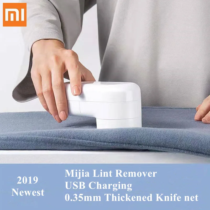 Xiaomi mijia Smart Lint Remover MQXJQ01KL Cutters portable Charge Fabric clothes fuzz pellet trimmer machine from Spools Cutting |