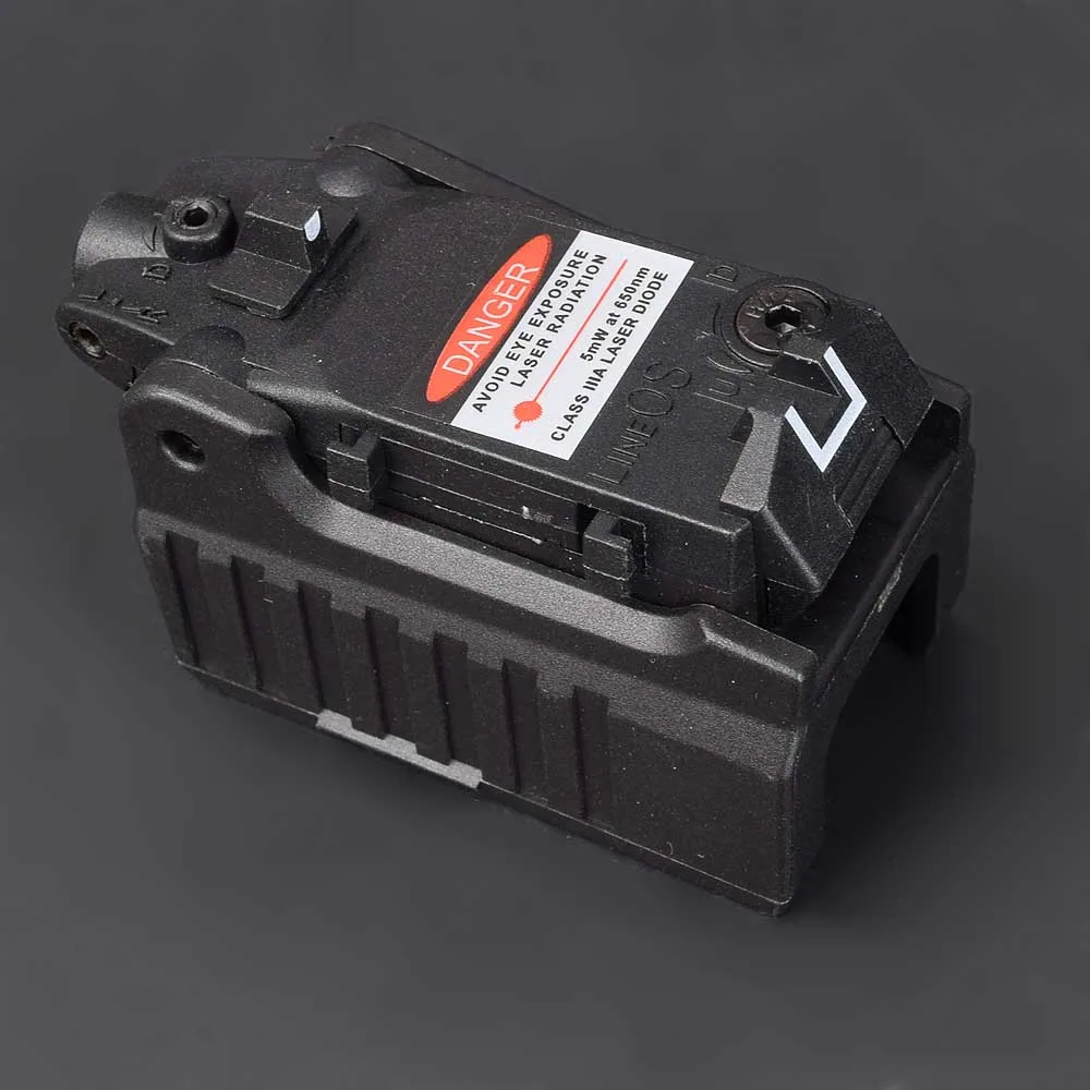 Военный страйкбол тактический компактный пистолет ручной Красный лазерный