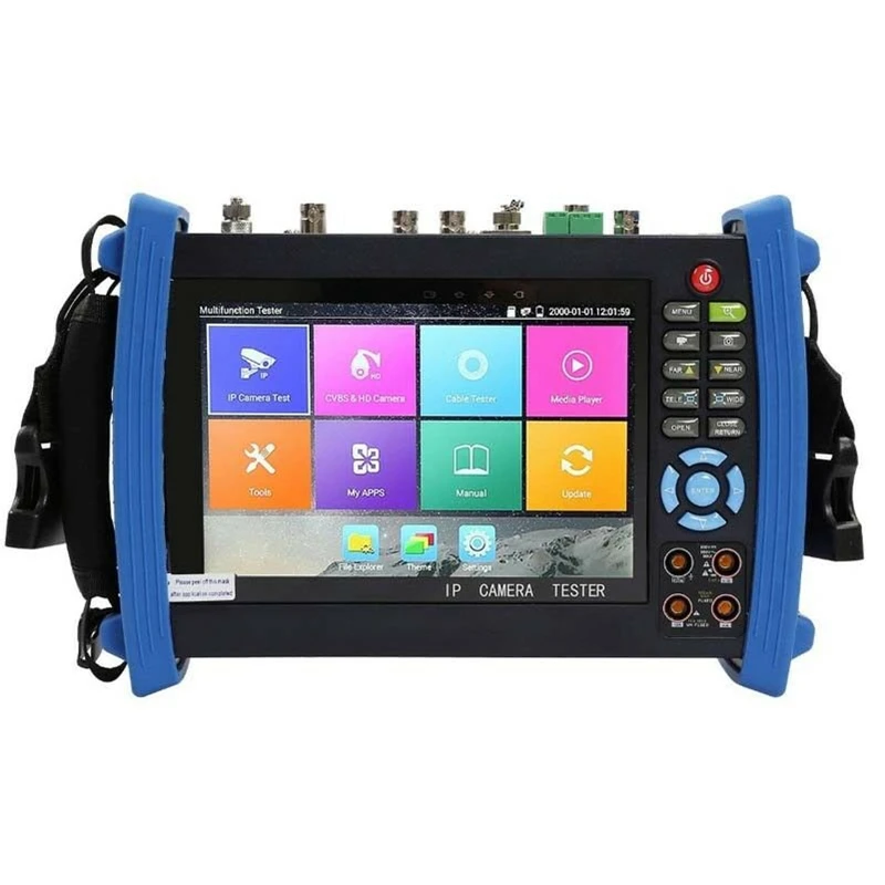 IPC 8600 MOVTADHS Plus CCTV тестер с 7 дюймовым экраном TVI CVI AHD SDI CVBS IP камеры TDR мультиметром