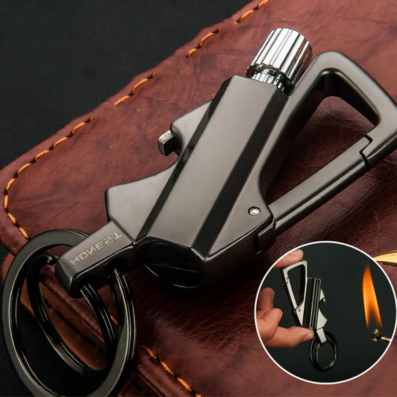 AddFun брелок зажигалка для ключей кремневый поджигатель персонализированный