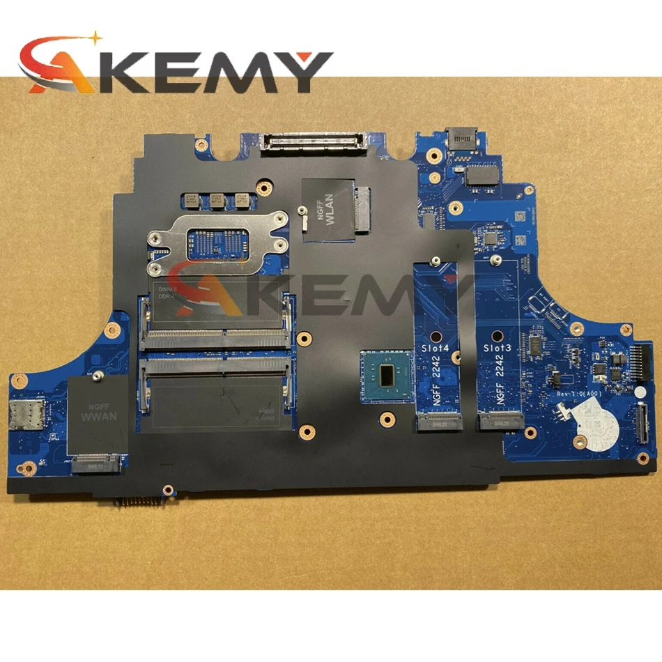 Bestellen Für DELL Präzision 7720 M7720 I7-7920HQ Laptop Motherboard CN-02MH64 02MH64 CAP10 LA-E321P SR32L Notebook Mainboard DDR4