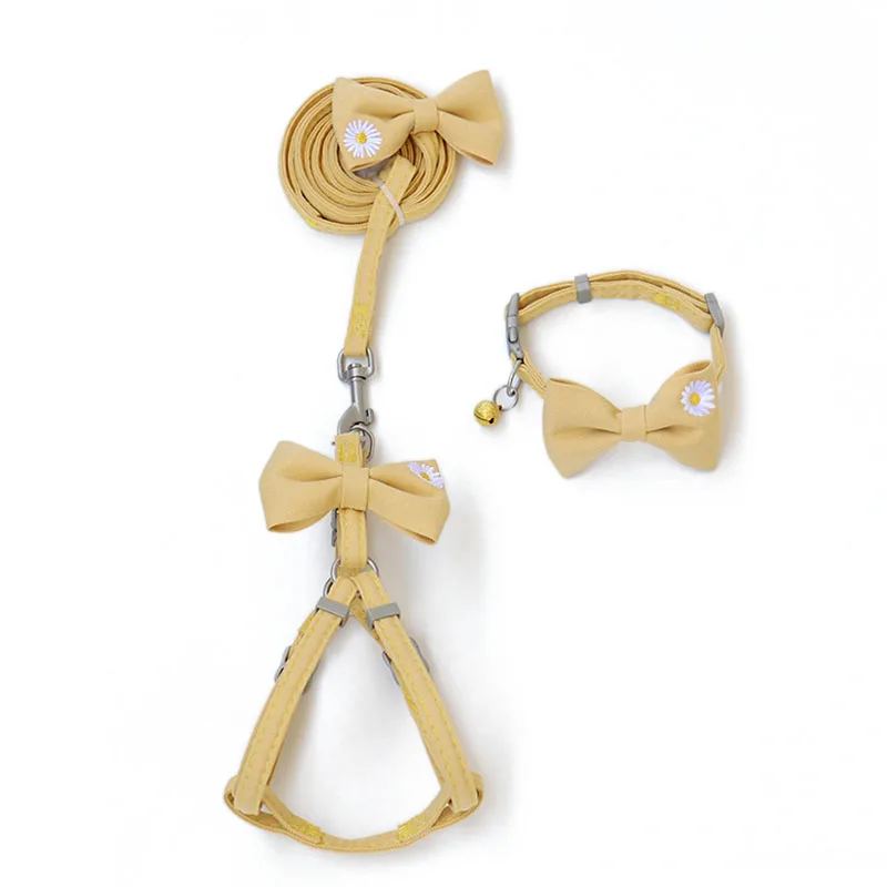 Прочная шлейка для собак с изображением принцессы и маргариток Йорк цветной