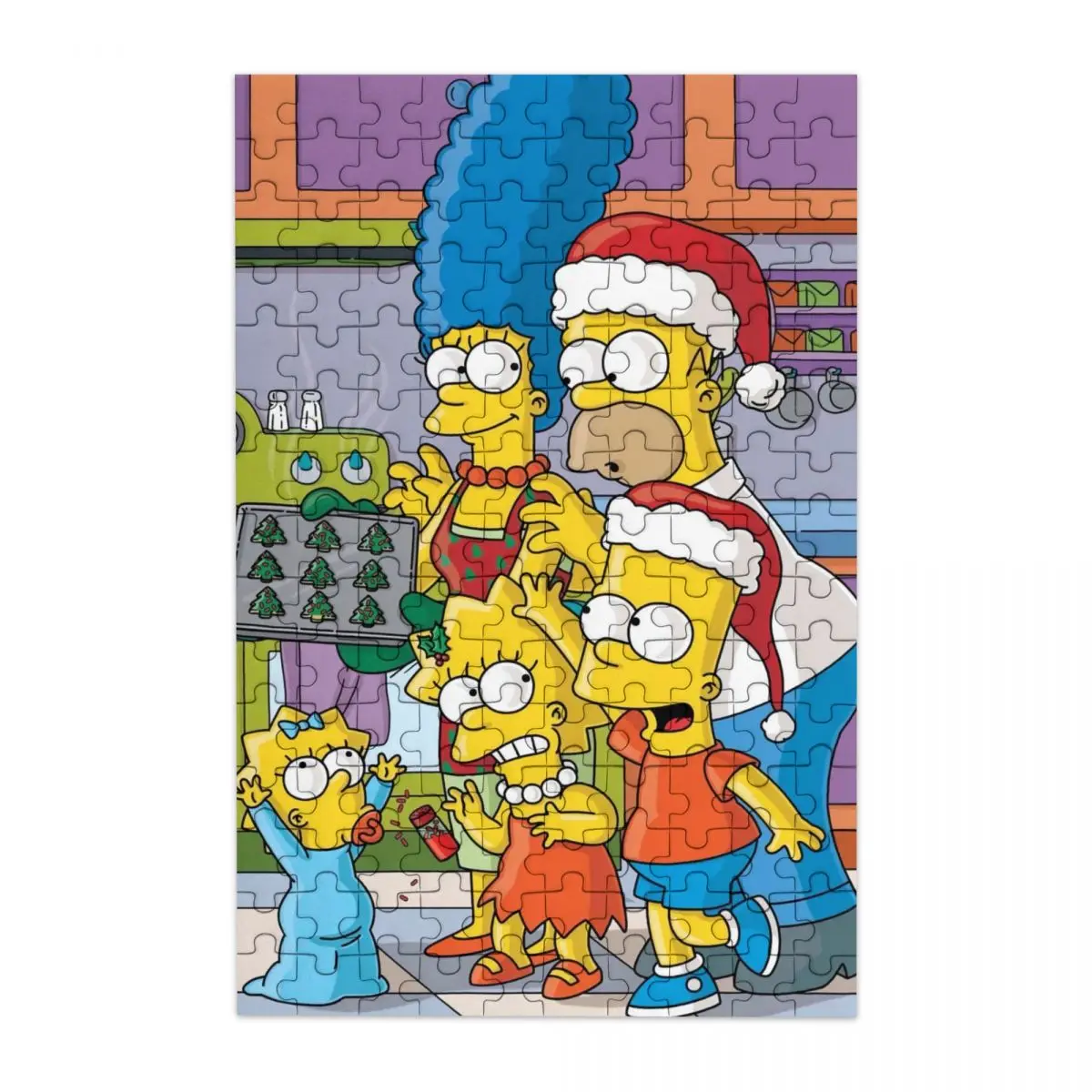 

Симпсоны, 150 деталей, деревянная коробка, пазл, Детская модель, игрушка на день рождения, Интеллектуальный пазл, рождественские игрушки, пода...