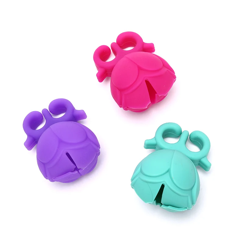 

1pc Nail Durable Wearable Silicone Nail Polish Bottle Holder Multicolor Nail Oil Holder Display For Nail Bottle Random Color