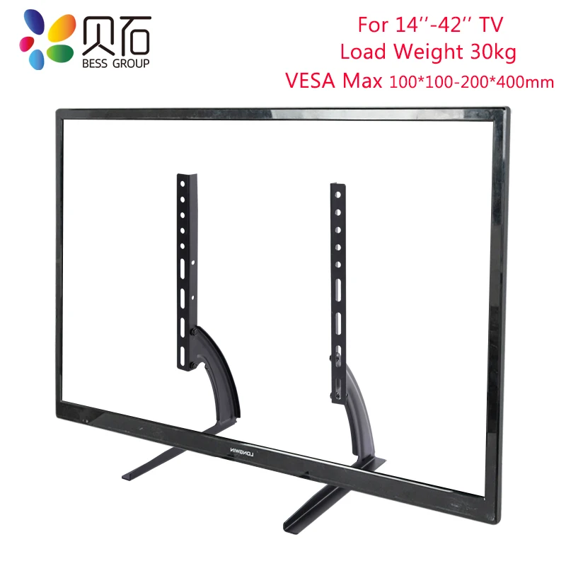 Pedestal For 14-42 Inch Lcd/led/plasma Tvs, Tv Stand Legs Fo