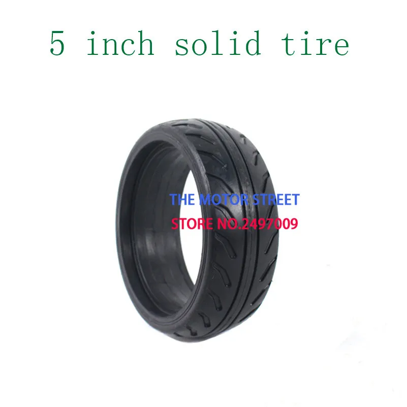 5-дюймовая сплошная шина для балансировки автомобиля электрический скейтборд