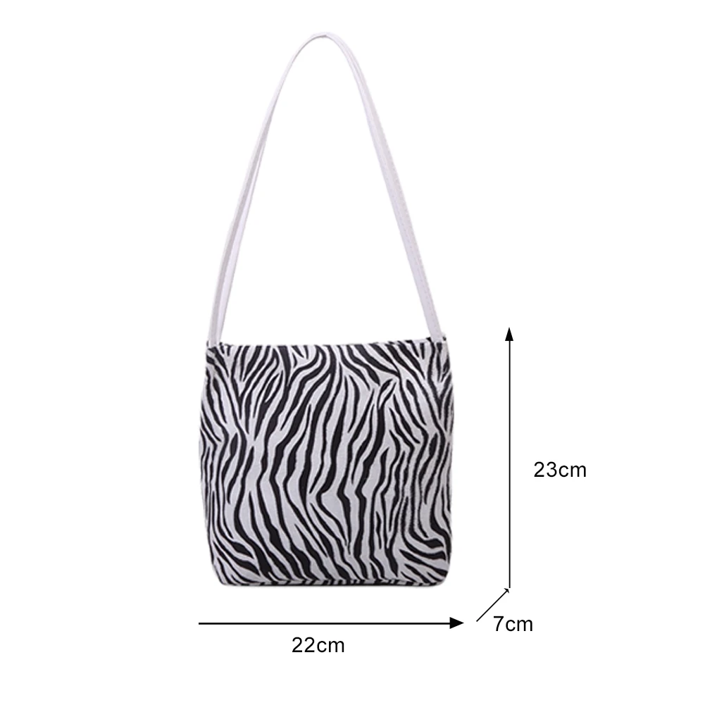 

Zebra Printed Crossbody Bags Lady Shoulder Handbags Female PU LeatherSmall Summer Simple Totes for Women 2020 Trend