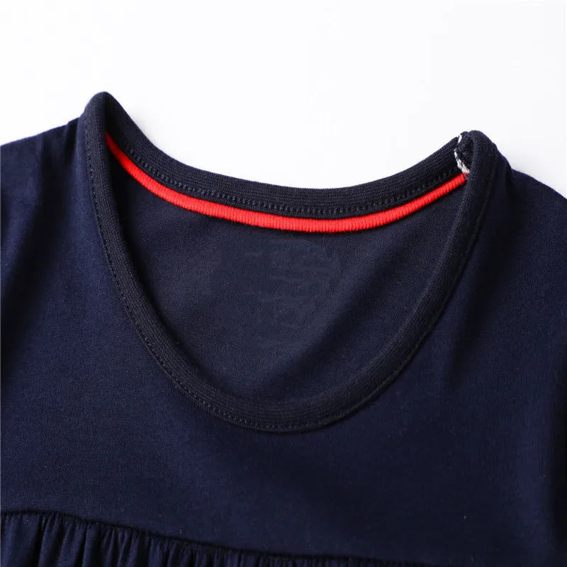 Jumping Meters Princess Unicorns Girls Dresses Rainbow Applique Cute New Baby Clothes For Birthday Gift Cotton Fashion | Детская одежда