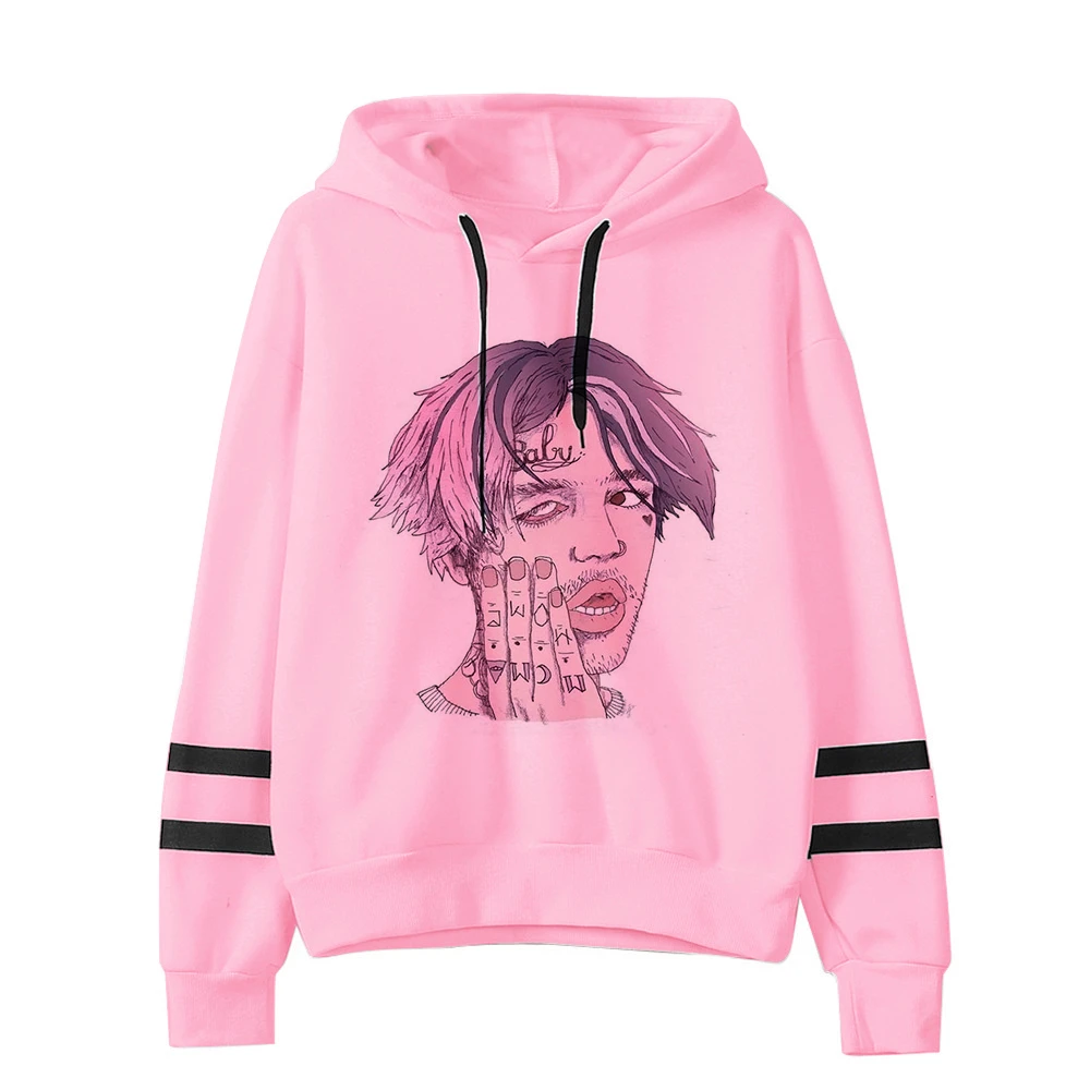 Хип-хоп, Lil, толстовки с капюшоном, Hell Boy Lil. Peep, для мужчин и женщин, пуловер с капюшоном, для мужчин и женщин, Sudaderas Cry, детские толстовки с капюшоном, толстовки - Цвет: 5603