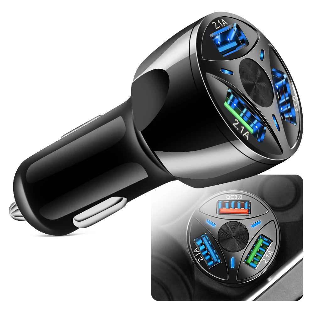 Автомобильное зарядное устройство USB Quick Charge QC3.0 порты для Subaru Forester SK SJ Outback Legacy