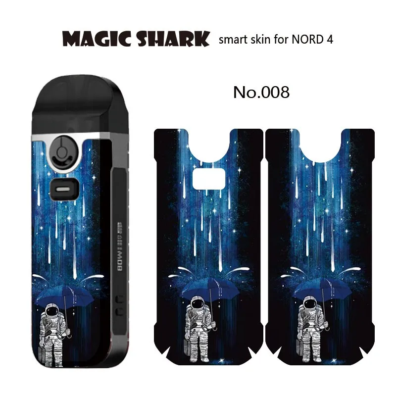 Новинка 100% волшебная Акула с принтом листьев дерева черепа сглаза медведь чевчик