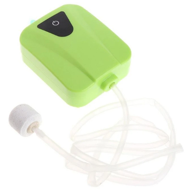 2л/мин тихий Солнечный кислородный мини аквариумный воздушный насос для