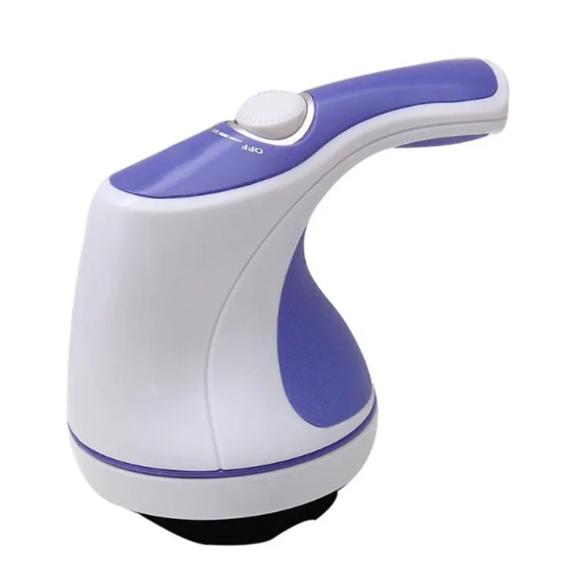 

Electric Vibration Waist Massager Lose Weight 4 Head Relax Spin Tone Slimming Fully Body Massage Device Fat Reducing Product Kit