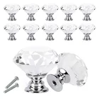 10 шт. портативная Мебельная ручка 30 мм с алмазным кристаллом стекло сплав дверный ящик шкаф выдвижные ручки Прямая поставка