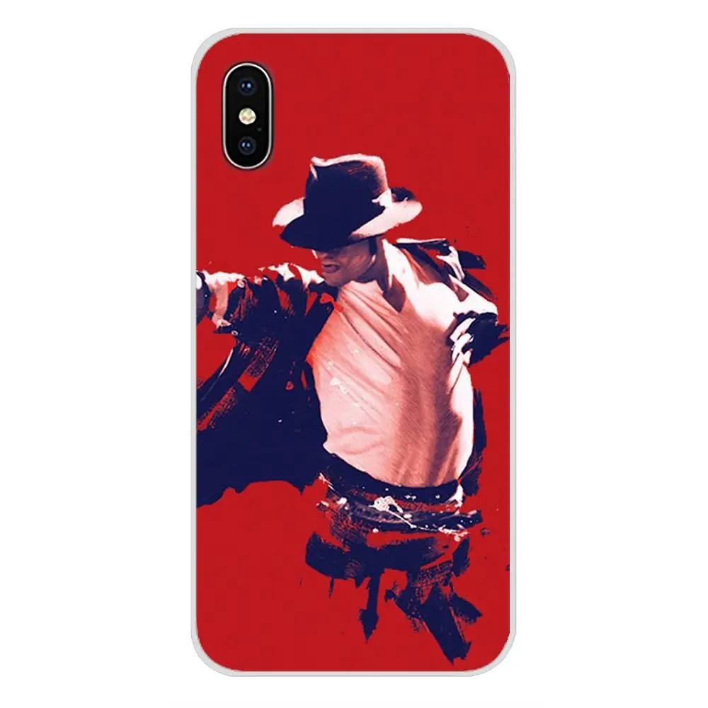 Аксессуары для музыки Майкла Джексона чехлы телефонов Samsung Galaxy S2 S3 S4 S5 Mini S6 S7 Edge S8 S9