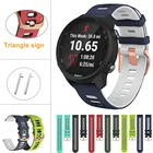 Силиконовый ремешок для Garmin Vivoactive4-3 3T Forerunner 245 645 M, ремешок для смарт-часов, Ремешки для наручных часов Huawei GT2 Pro, аксессуары, браслет