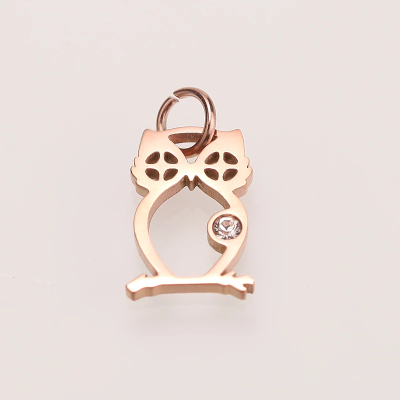 Модная Золотая/стальная Геометрическая бирка из нержавеющей стали кулон в форме