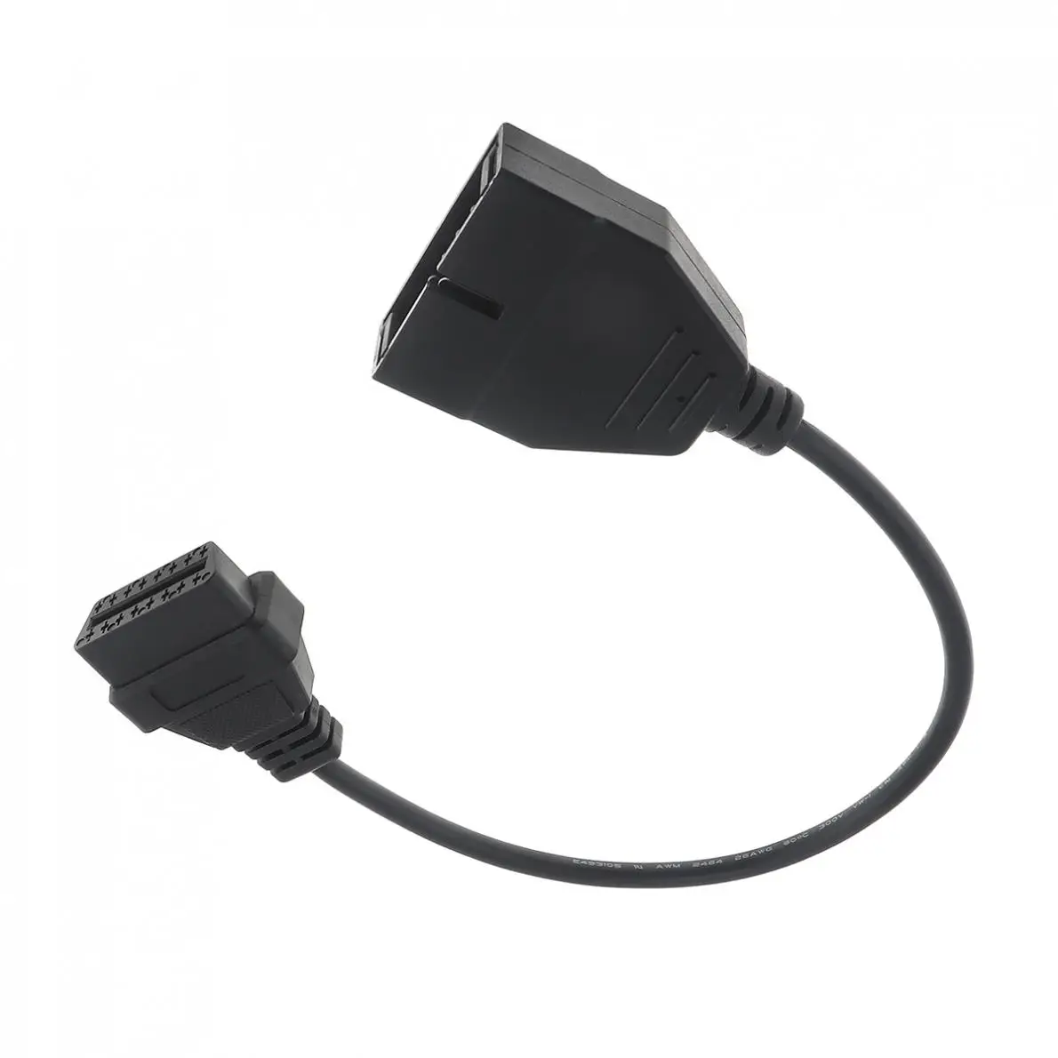 

OBD-II OBD-I 12 Pin Male to 16 Pin Female Diagnostic Tool Adapter Car Connector Cable