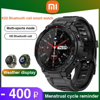 xiaomi smart watch male full touch 1 28 inch ips screen bluetooth call sports clock ip68 heart rate monitoring for ios android