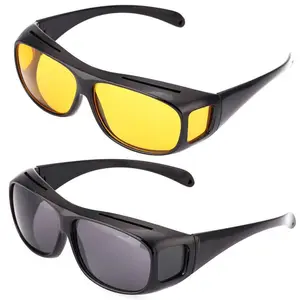 Car Night Vision Sunglasses Night Driving Glasses Driver Goggles Unisex Sun Glasses UV Protection Su