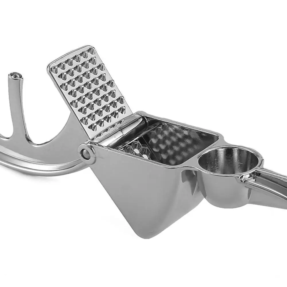 Стальной Многофункциональный пресс для чеснока дробилка кухни выжималка имбиря