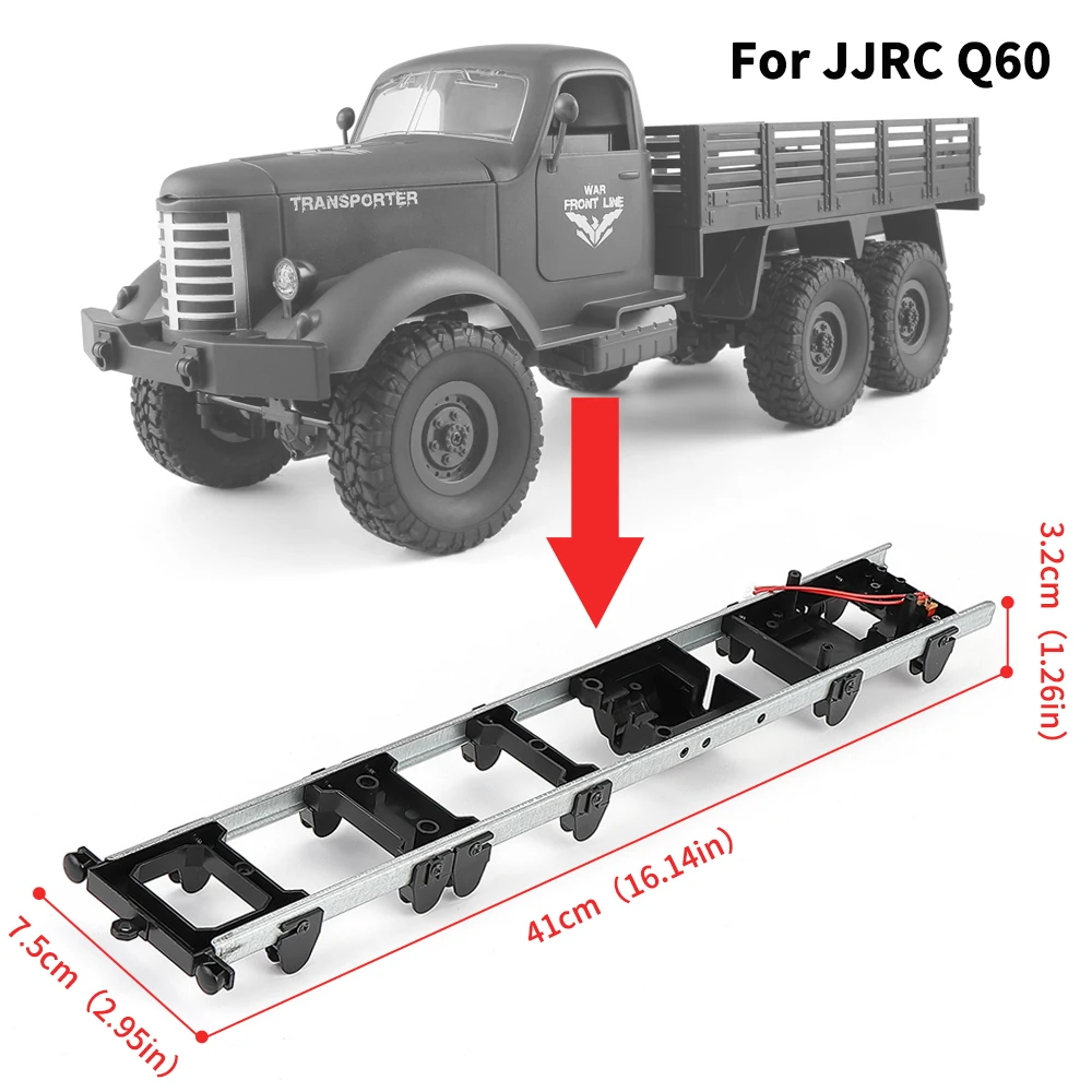 Радиоуправляемая рамка автомобиля шасси JJRC Q60 Q61 4WD 6WD пульт дистанционного
