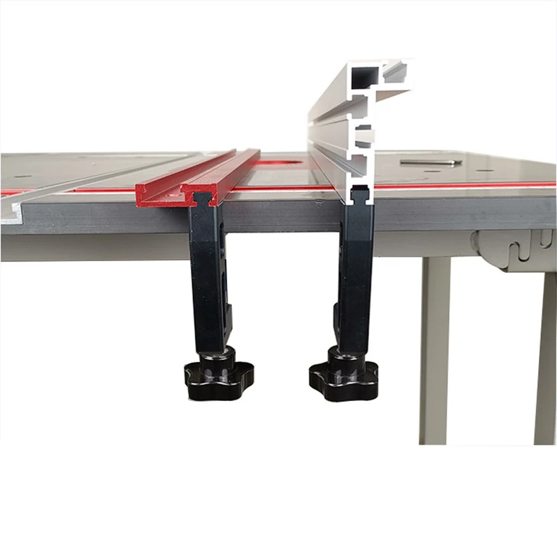 Фиксатор для деревообработки 45/75 мм Тип высота торцов трек Т образная подложка