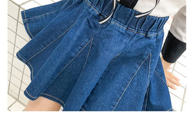 Женские юбки Весенняя Корейская джинсовая юбка для девочек 2020