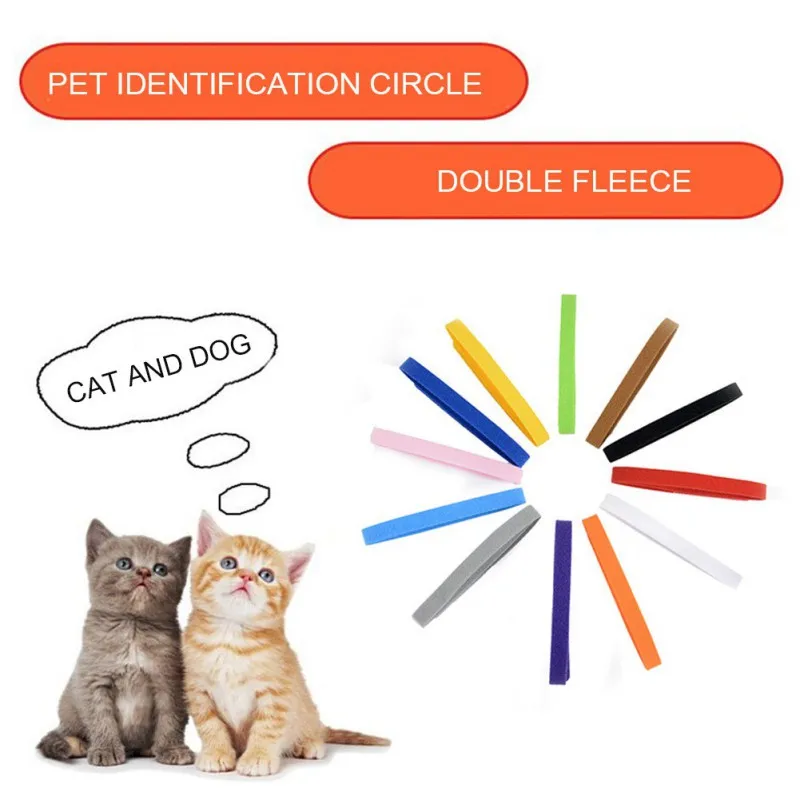 1 упаковка ошейники для удостоверения личности питомца моющиеся ошейник щенка
