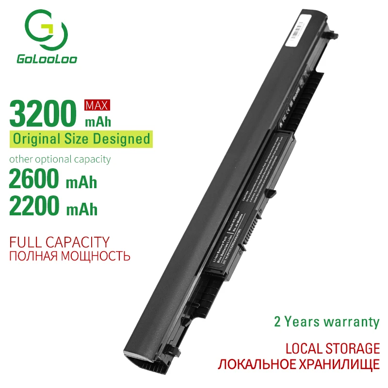 Новый аккумулятор Golooloo для ноутбука HP 240 245 250 G4 Pavilion 14-ac0XX 15-ac0XX HS03 HS04 | Компьютеры и