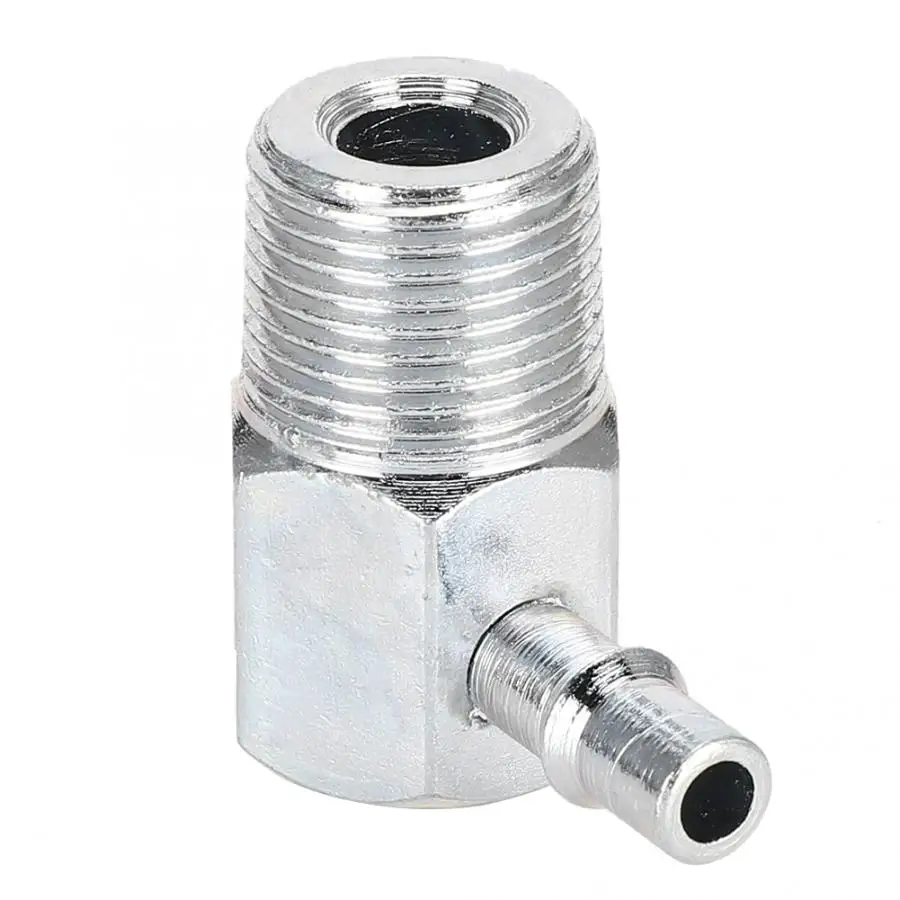 Intake Manifold Vacuum Fitting 90° 3/8NPT-1/4 Hose Nipple Car Modification 4535Z | Автомобили и мотоциклы