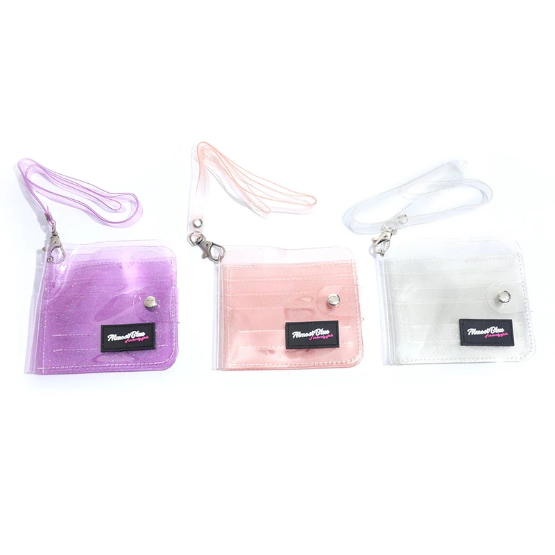 

Прозрачная Сумка-желе из ПВХ, мини-кошелек для денег, женский кошелек