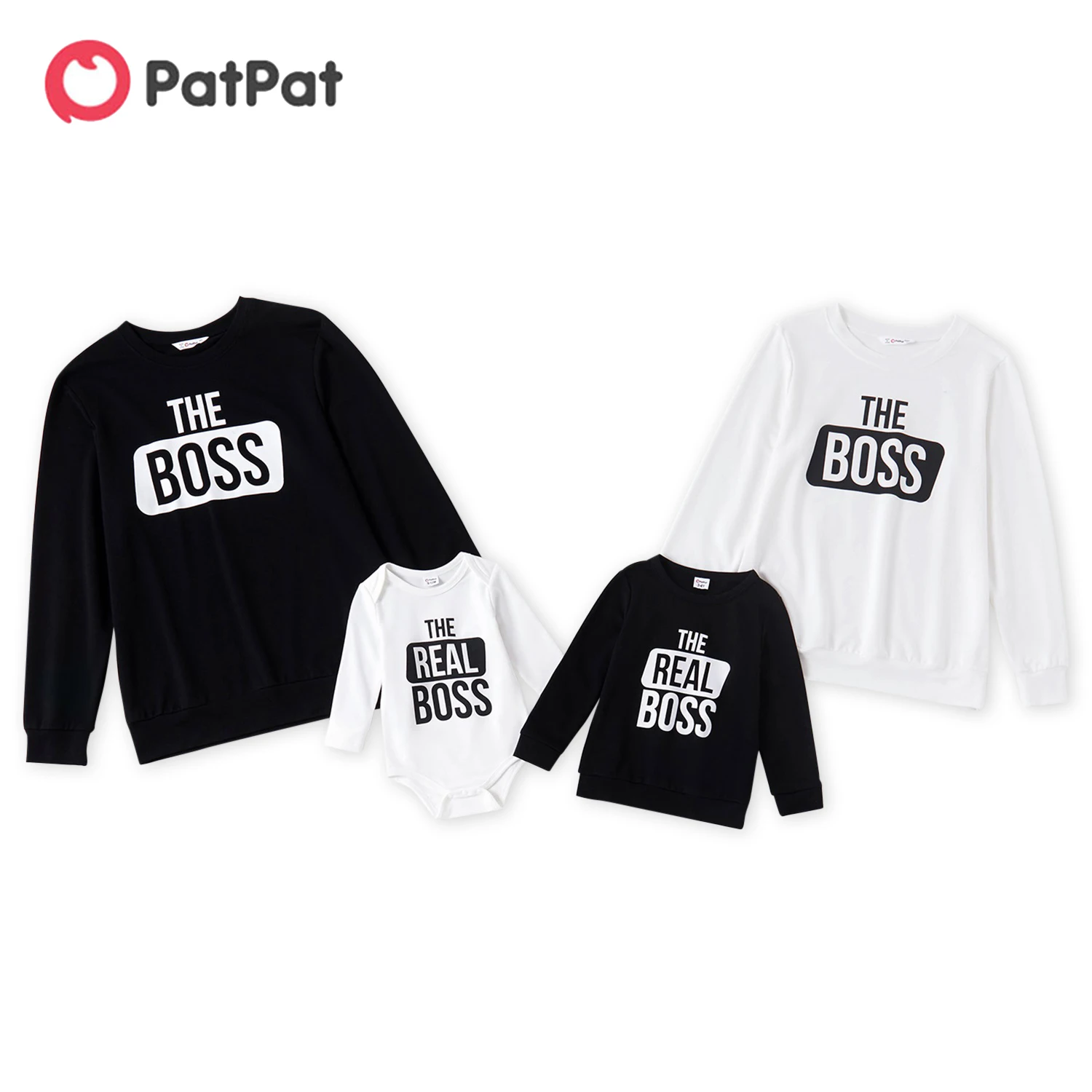 

Свитшот с длинным рукавом и надписью