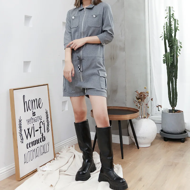 Женские слитные шорты летние новые модные спортивные эластичные большого